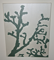 Coral Silhouette Painting